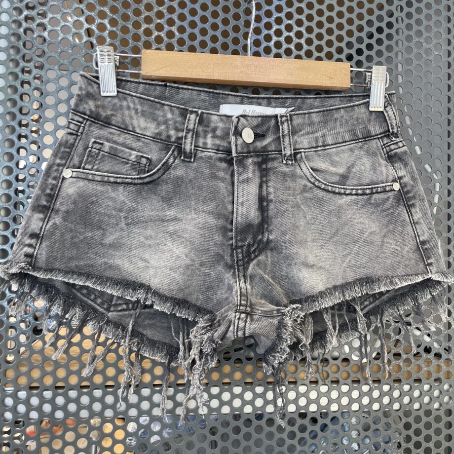 Short Low Waist Rígido Gris Stone