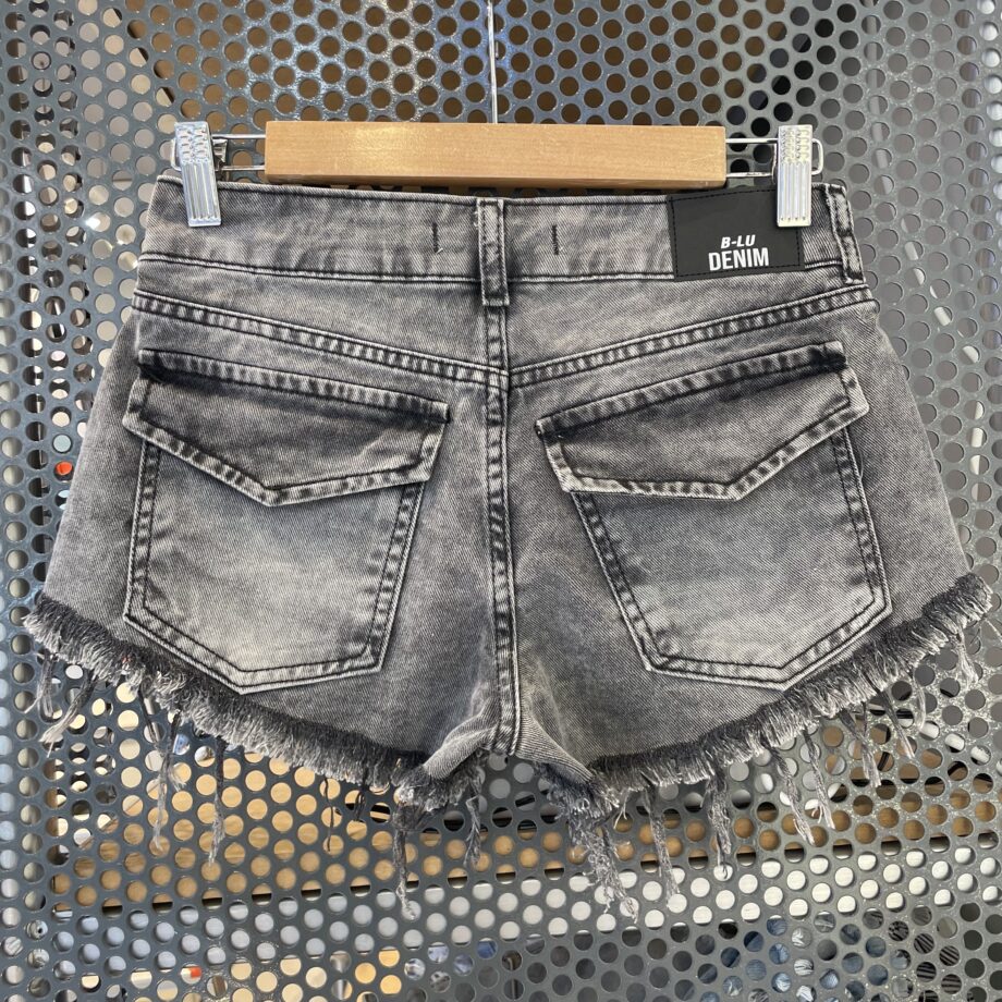 Short Low Waist Rígido Gris Stone