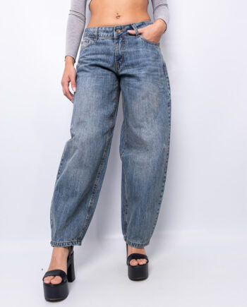 Baggy barrell rígido nevado arena tiro bajo ruedo normal