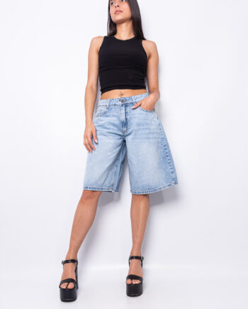 bermuda rígido nevado ruedo normal